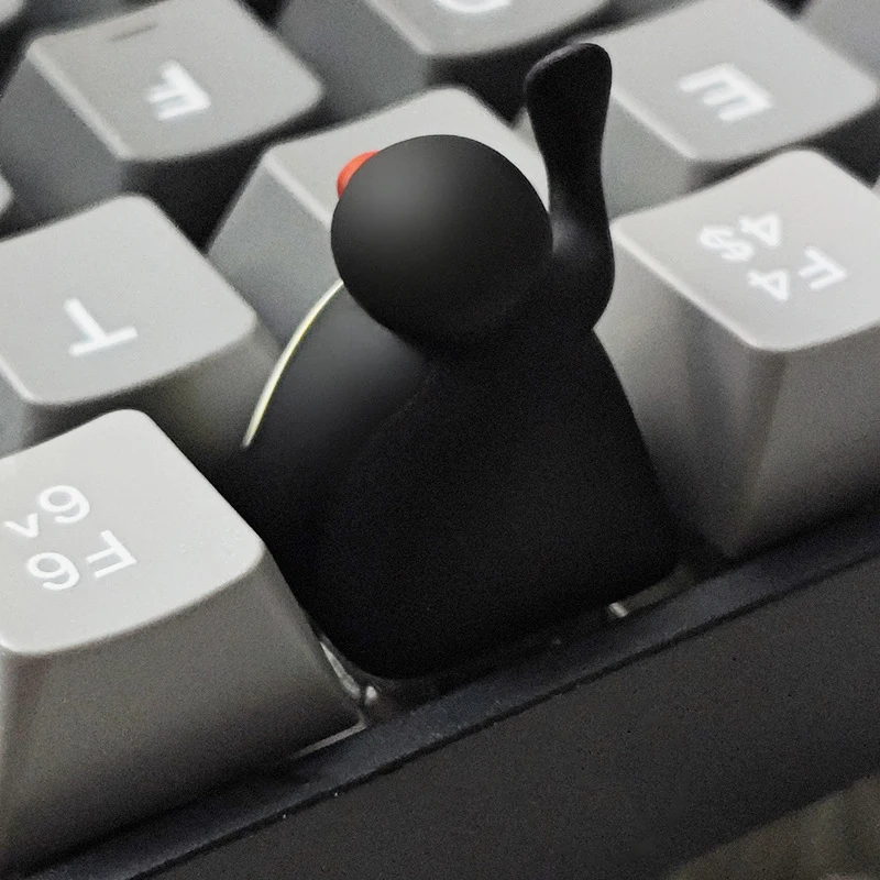

Resin Penguin Personality Keycap, Perfect Upgrade for Mechanical Keyboards, Great Gift