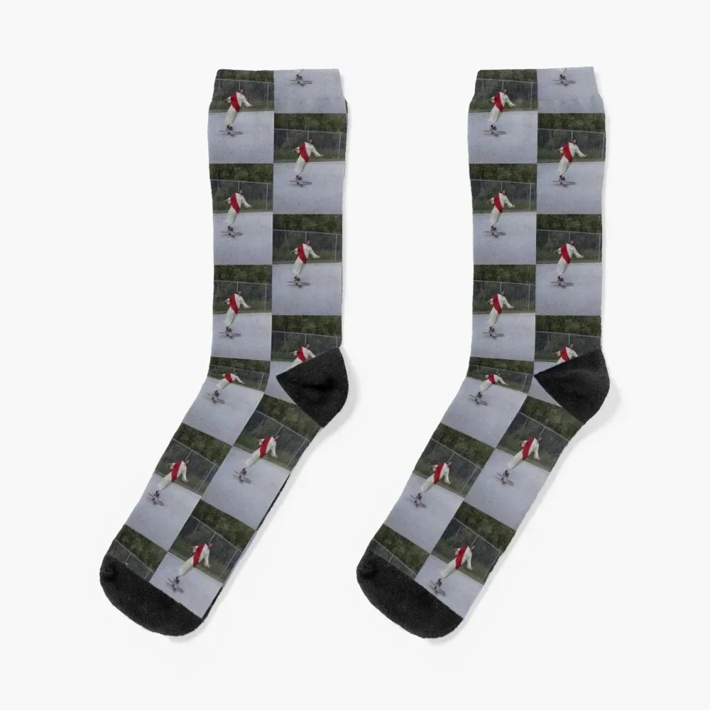 

Jesus in a skateboard Socks warm winter essential Man Socks Women's