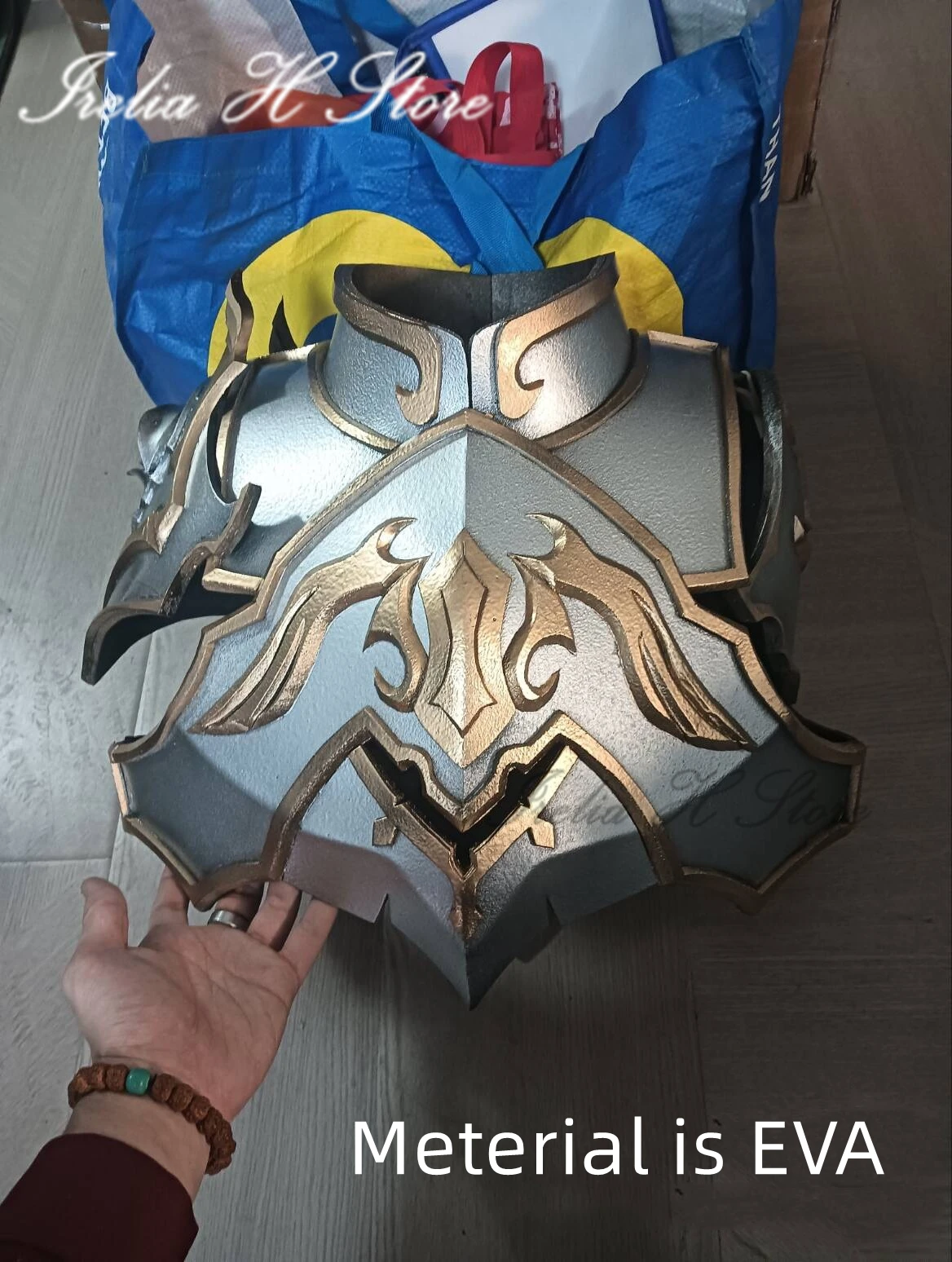 Irelia H disfraz de Cosplay personalizado de argentiti de Honkai, Star Rail, conjunto completo con armadura