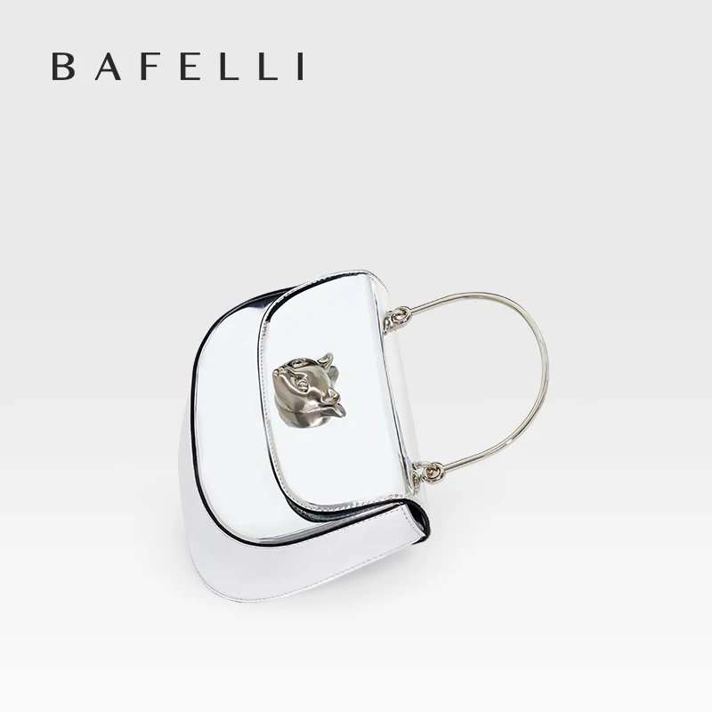 BAFELLI 2023 NEW WOMEN\'S HANDBAG CAT EVENING PURSE LUXURY BRAND DESIGNER STYLE FASHION CASUAL CROSSBODAY LEATHER STYLISH