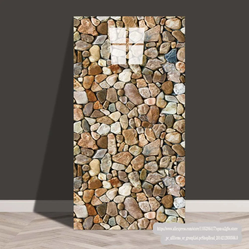 

Wholesale Marble Imitation Tile Self-Adhesive Wall Sticker 30*60cm for Kitchen Renovation Decorative Wallpaper Light Luxury