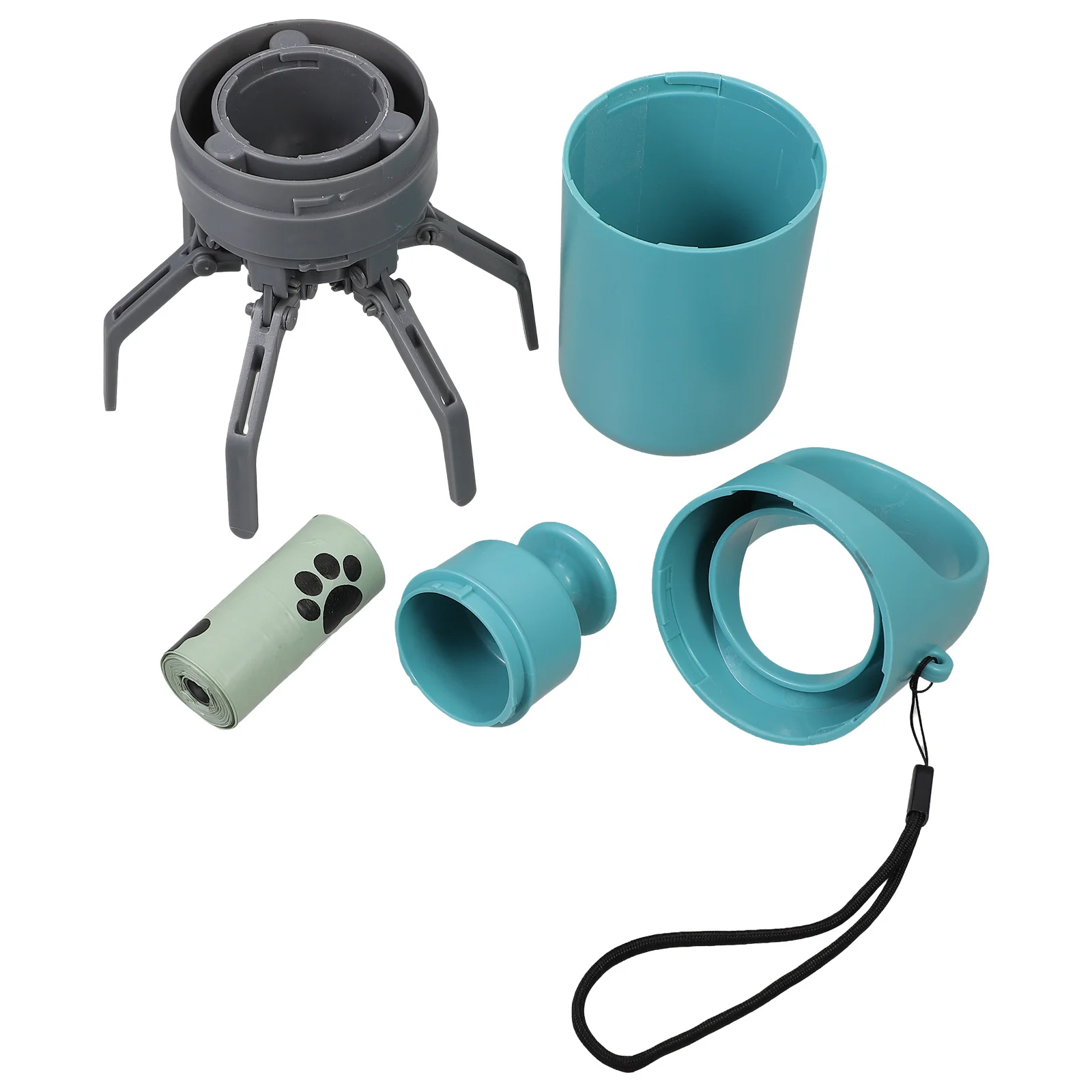 

Lightweight Portable Dog Pooper Scooper Six Claw Design Easy Clean Up for Small Medium Large Dogs Outdoor Activities