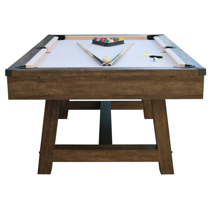 

Factory 7ft High Quality Snooker Pool Table Billard Table Indoor Pool Table with High Grade Slate and MDF Cushion Net Pocket