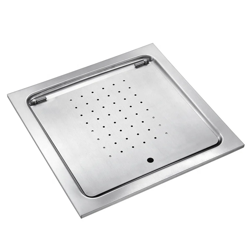 Heavy Duty Shower Tray Style Squatting WC Pan Stainless Steel Squat Toilet Lid