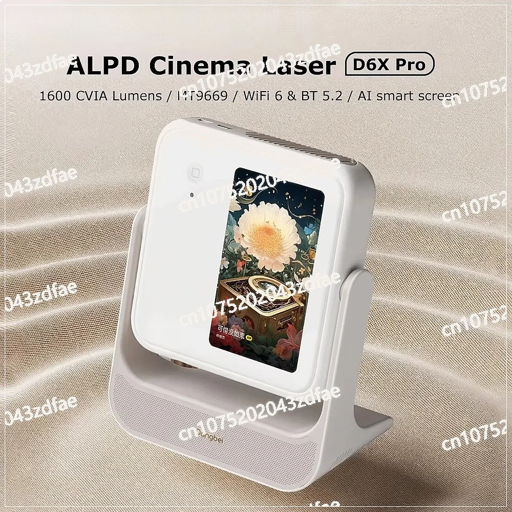 1080P 4K Laser Projector 3200 ANSI Lumens Portable Home Theater Outdoor Video Beamer