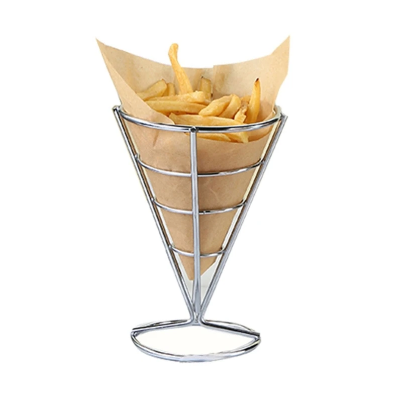 Espositore per fritti Supporti multiuso in filo metallico per forniture per feste ristorante