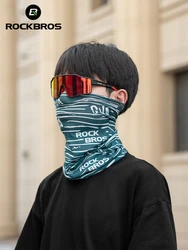 ROCKBROS Uomo Donna Corsa Sciarpa da ciclismo Bicicletta Moto Maschera per il viso Sciarpa a tubo per il collo Fascia sportiva Visiera Bandana da pesca