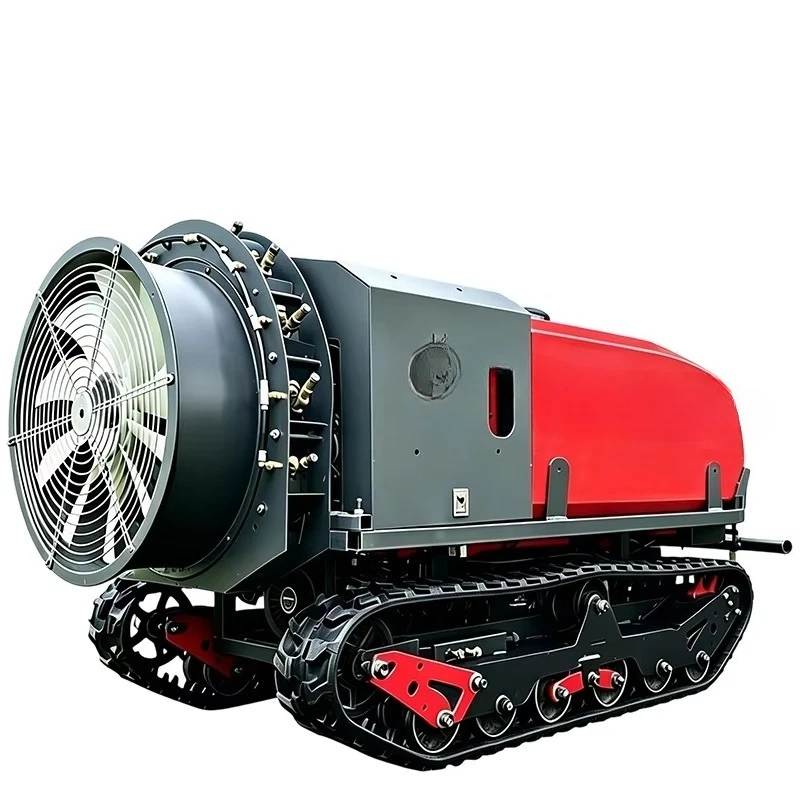 Remote Control Tracked Spray Fogging Machine Farmland Orchard Agriculture Crawler Self-Propelled Pesticide Sprayer