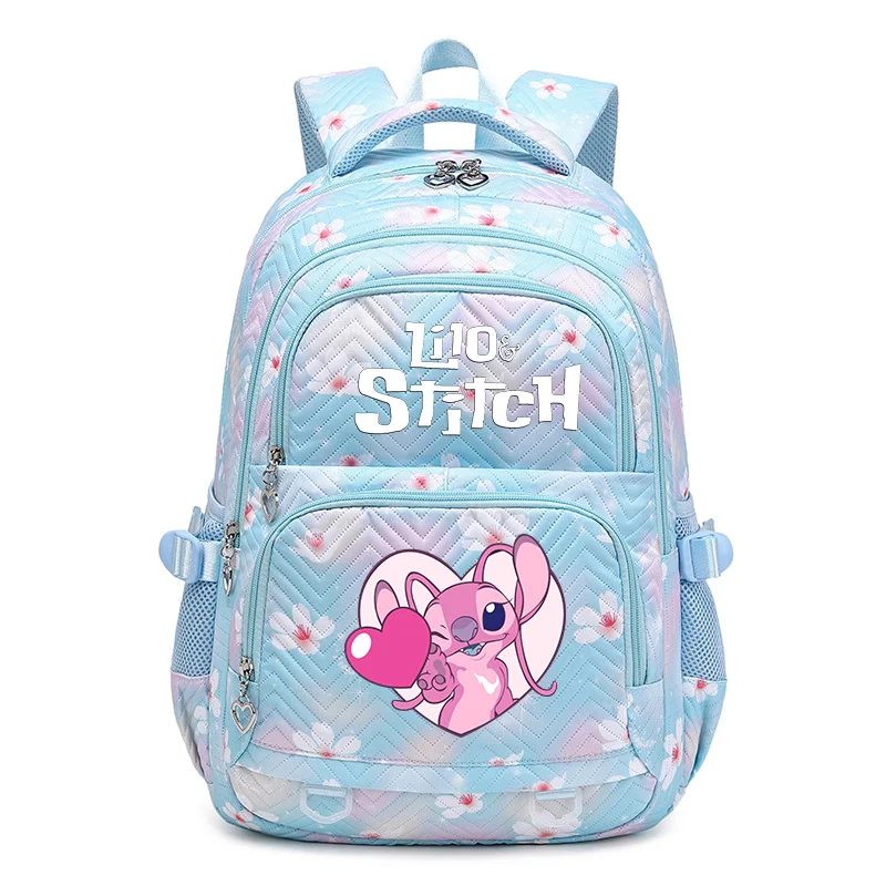 Disney Lilo Stitch Backpack Female Travel Bag Backpacks Schoolbag for Teenage Girls Bookbag Mochila Waterproof Women