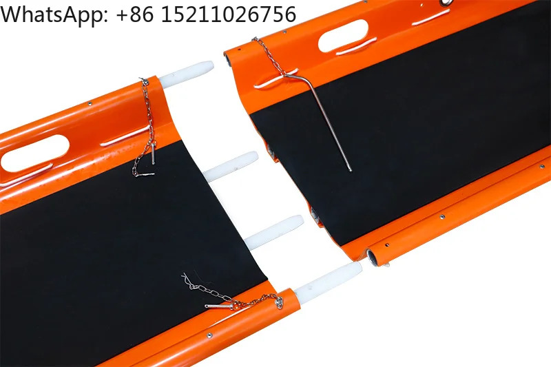 Factory Wholesale Durable Fireproof ABS Split-Up Rescue Basket Stretcher for Mountain and Air Rescue Operations