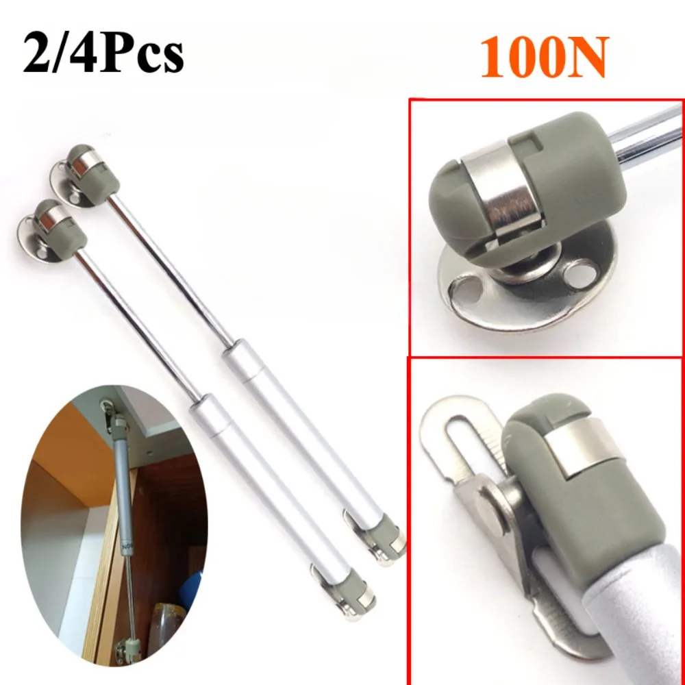 6/8inch Gas Struts for Heavy Lid,Cabinet Door Gas Spring Hinges 100N/10KG Kitchen Cupboard Safety Lift Support Hinge