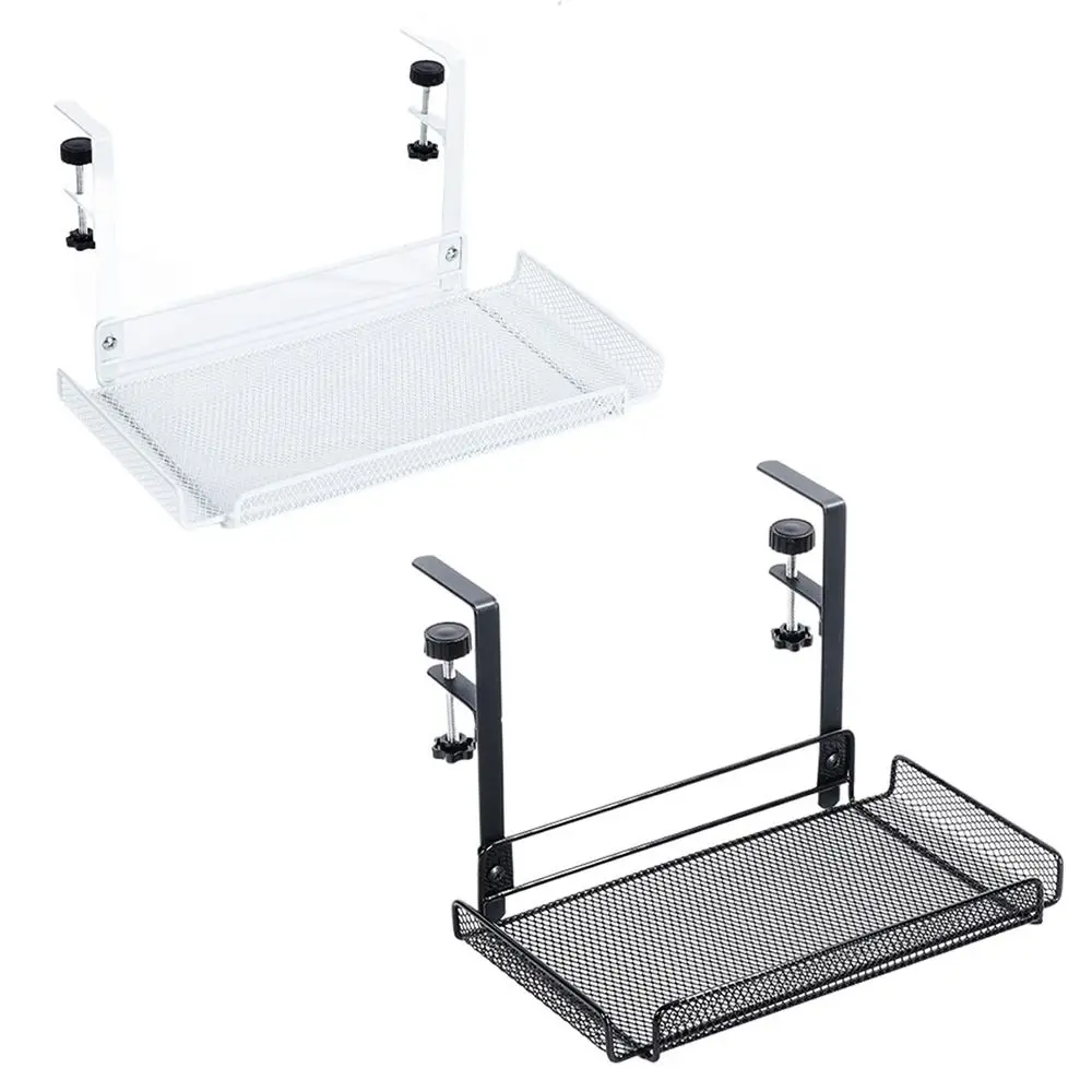 

No Drill Under Desk Cable Management Tray Adjustable Easy To Install Cable Management Rack Durable Removable