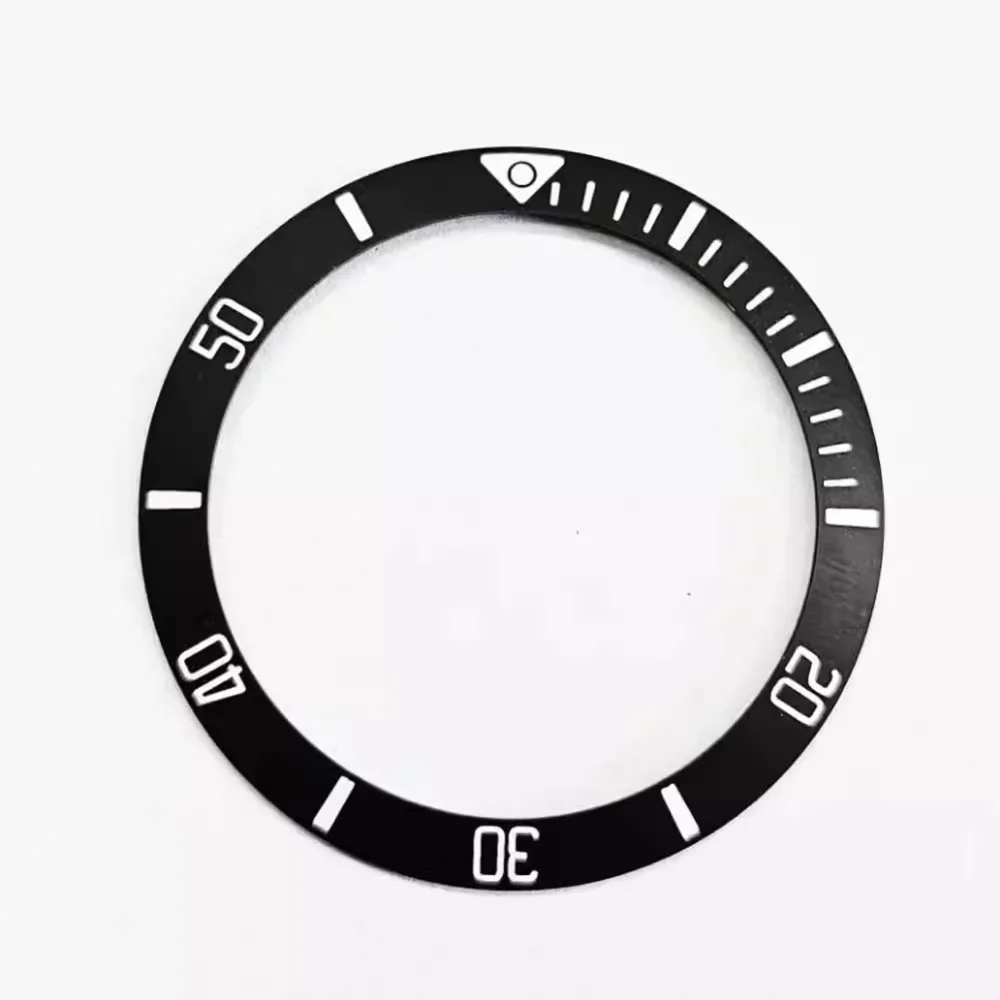 New Watch Accessories Outer Diameter 38mm SUB Ring Bezel  Digital Ceramic Case Outer Ring Bezel