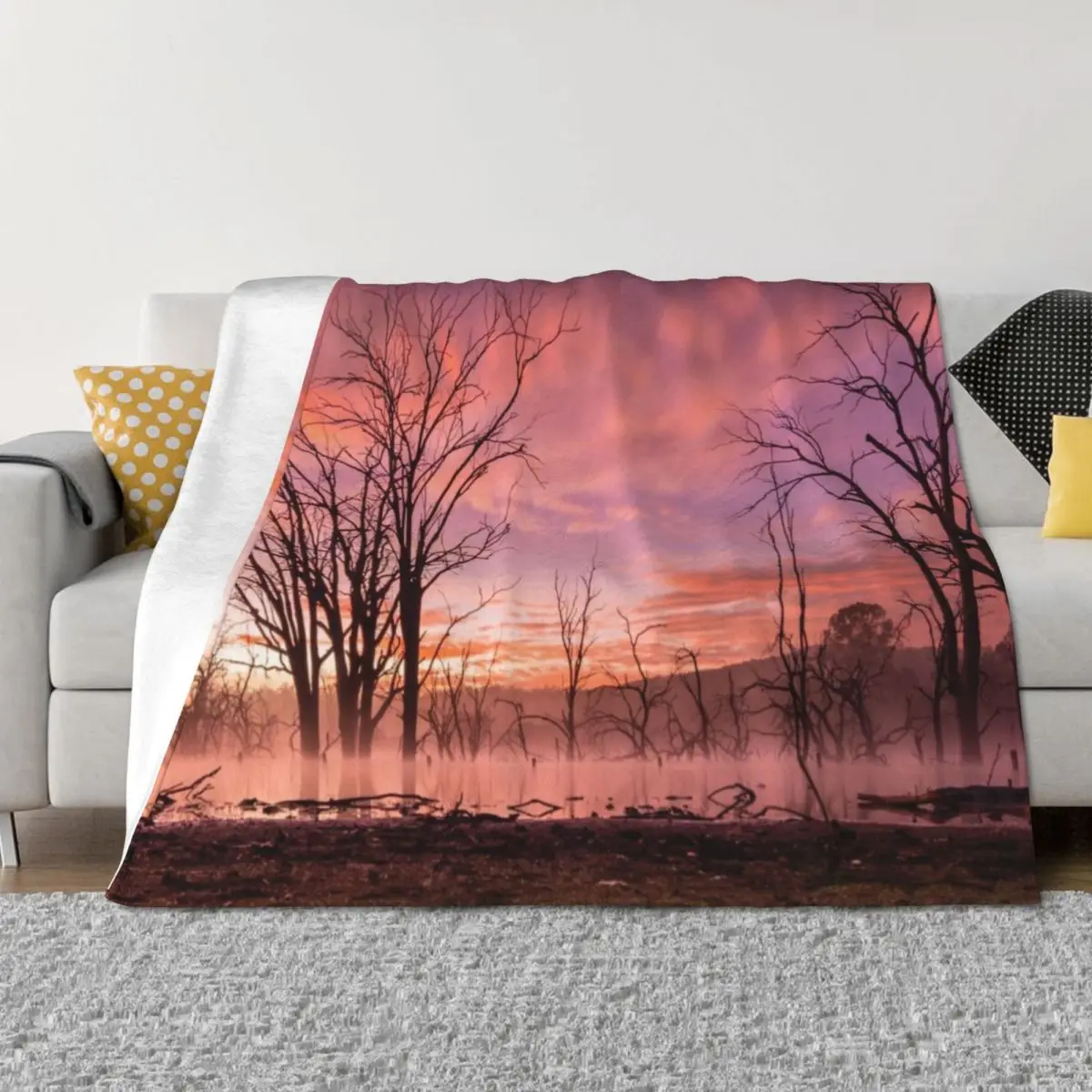 

Morning Break Throw Blanket For Sofa Thin Bed linens Heavy Stuffeds Blankets