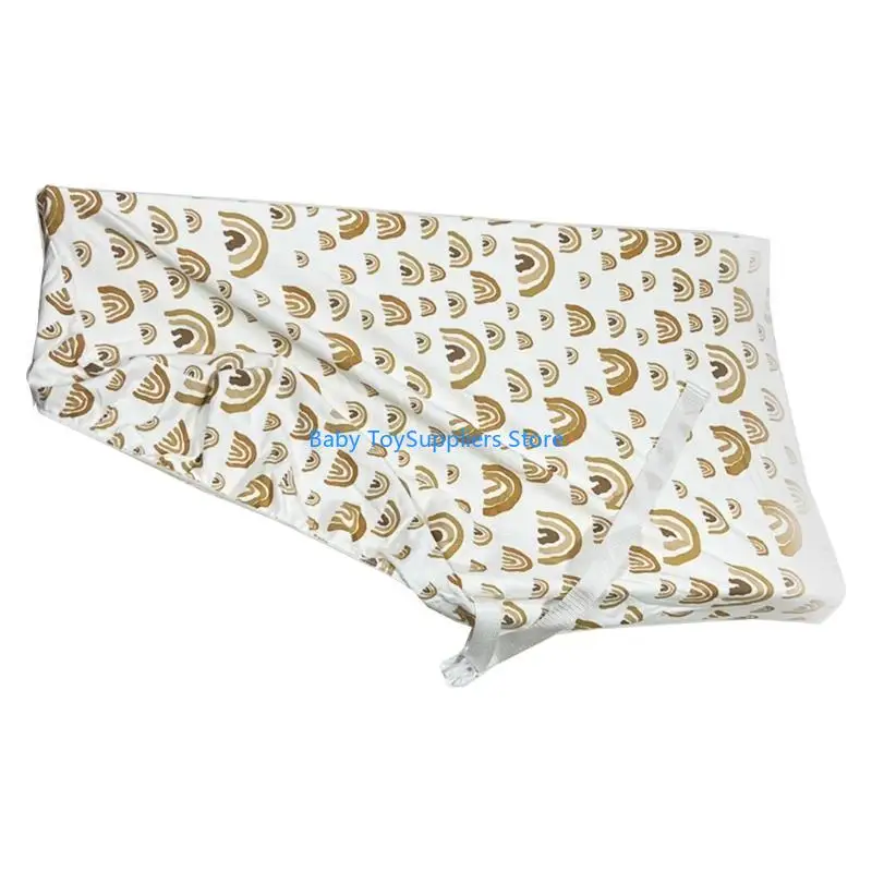 R1WF Baby BASSINET SHOET SHOET NEBLORNS تغيير غطاء لوحة مريح ملاءمة ملاءمة جميلة حامي علبة مرتبة مطبوعة
