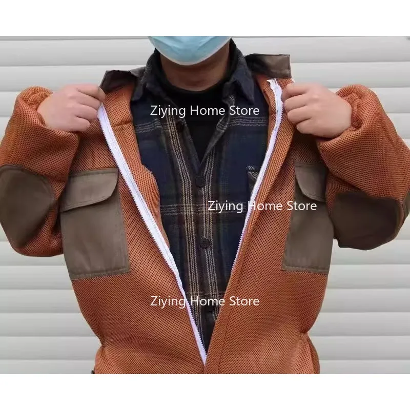 Suitable for Bee Protective Clothing, Beekeeping and Honey Collection Protective Clothing, Breathable Bee Catching Clothing
