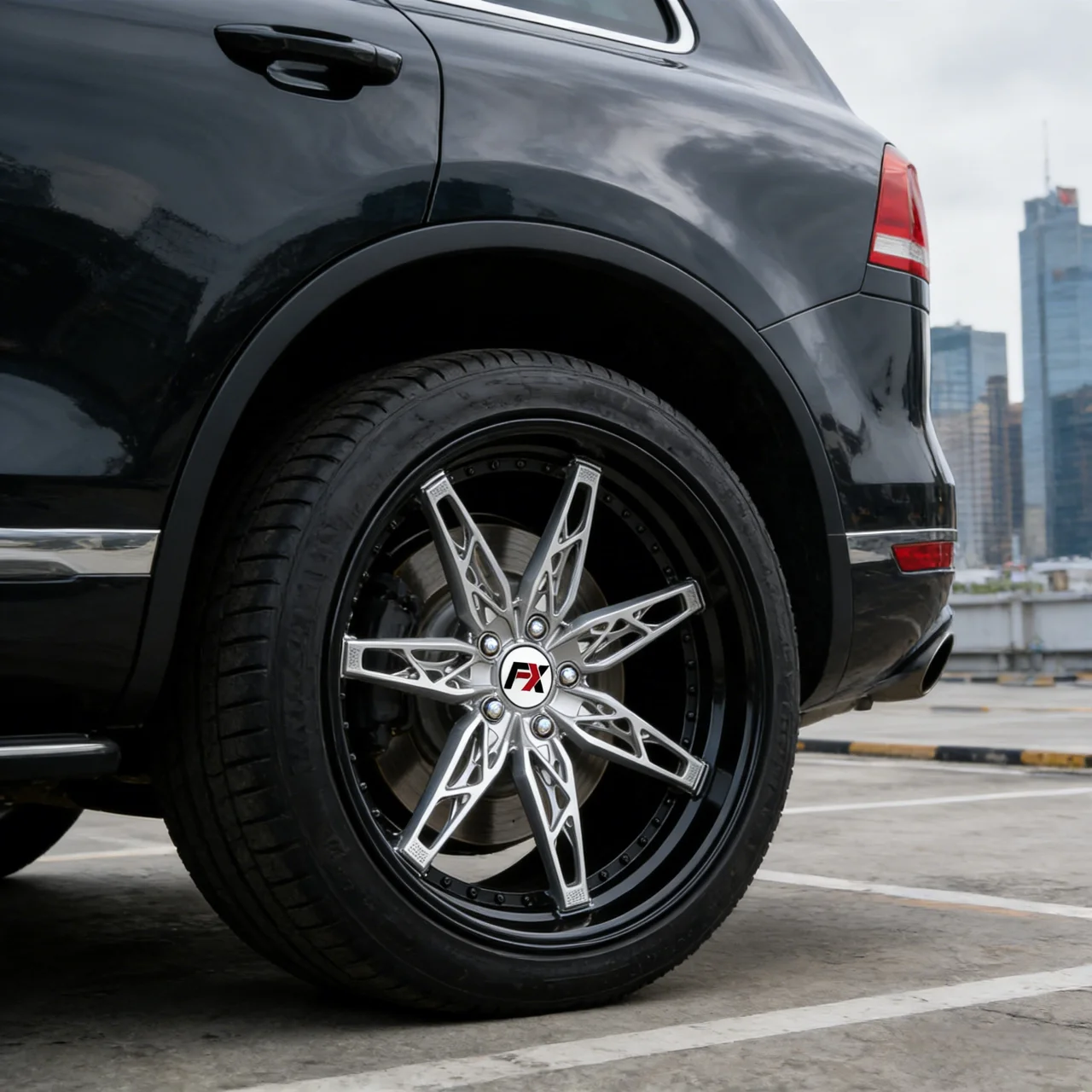 

Lightweight Forged Hollow Wheel Hubs 18 19 20 21 22 23 24 Inches Are Suitable for Volkswagen Touareg.