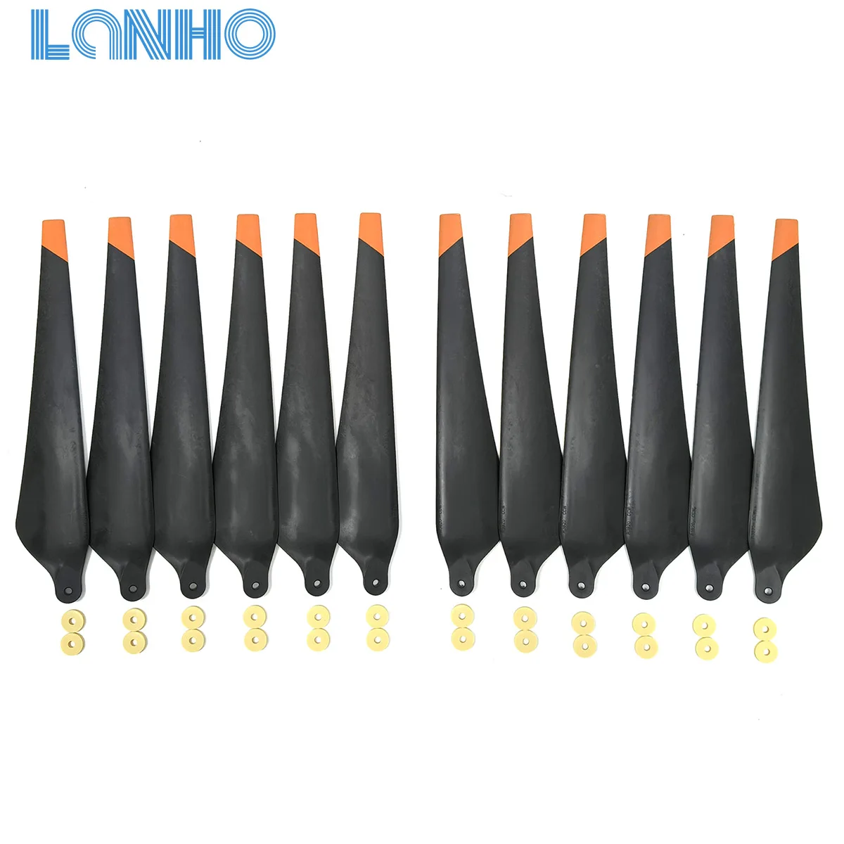 

Складные пропеллеры 3820 CW/CCW из углеродного волокна и пластика для сельскохозяйственного дрона DJI Agras T30 для защиты растений