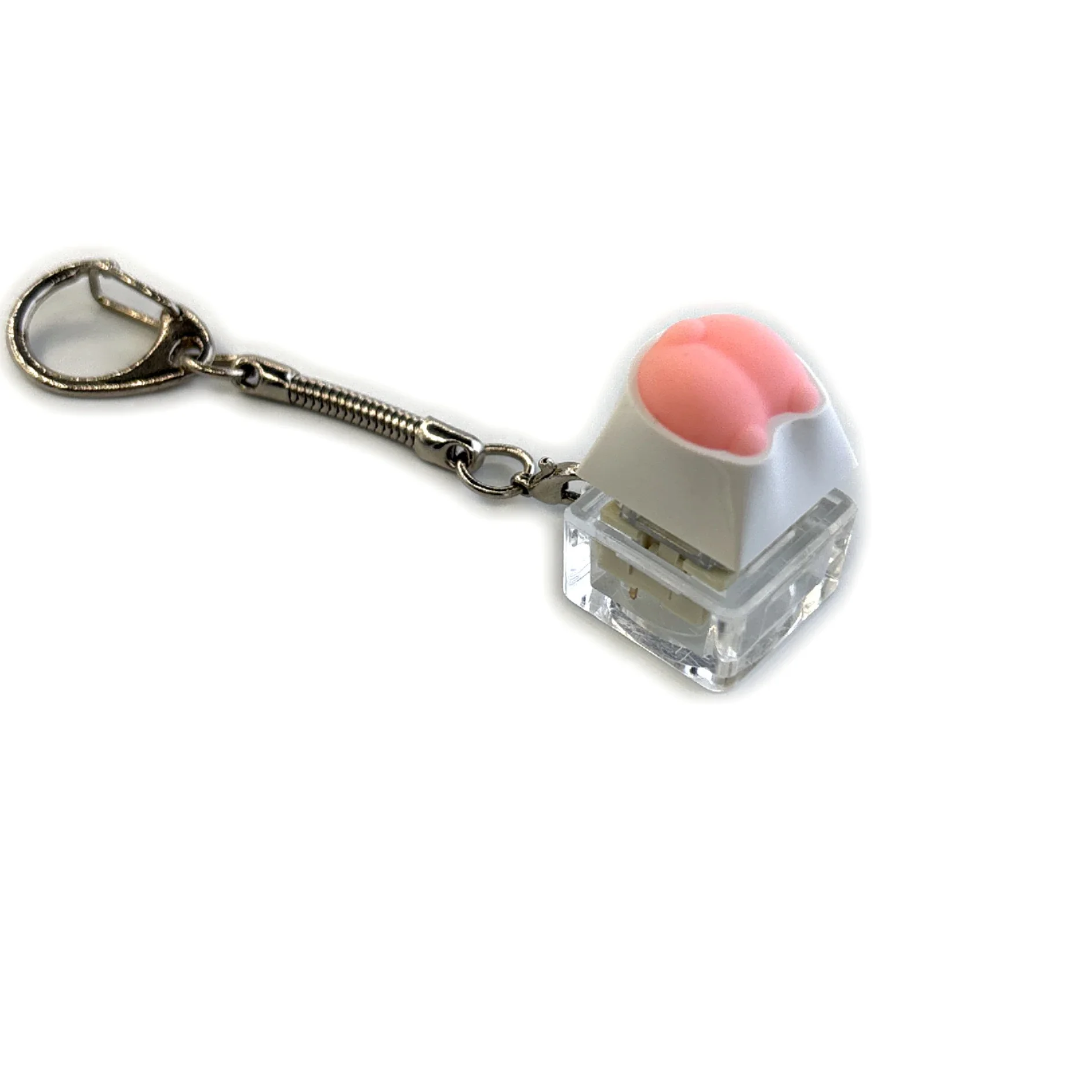 Mechanical Keyboard Key Cap Shaft Tester Keychain Key Ring Fingertip Press Dlow Pressure Toy Novelty Toy