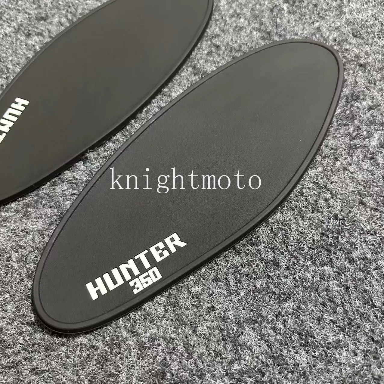 Motorcycle Tank Pad Protector Sticker Decal Gas Knee Grip Tank Traction Pad Side For HUNTER 350 6