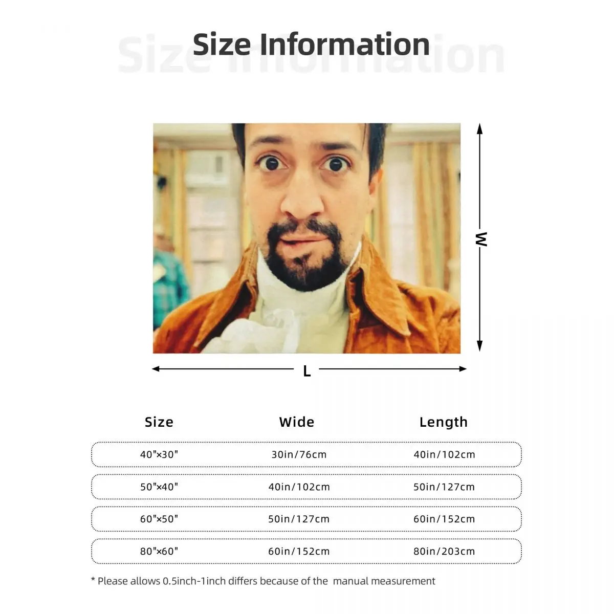 لين مانويل ميراندا عض شفه رمي بطانية سرير ناعم لأريكة الزخرفية لفصل الشتاء بطانيات الأربعاء #6