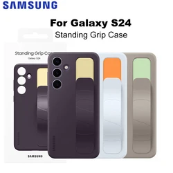 Original Samsung Galaxy S24 Standing Grip Case Shockproof Standing Grip Case EF-GS921 for Galaxy S24