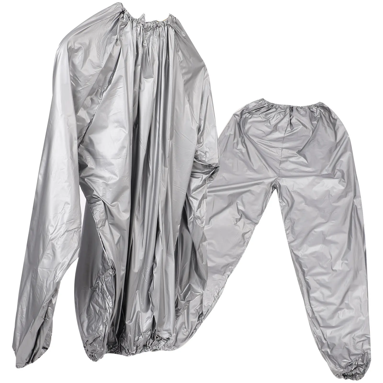 Sweat Sauna Clothing 0.1mm Set Fat Burning Gym Pants Tops Men Women Comfort Fit Quality Materials Home