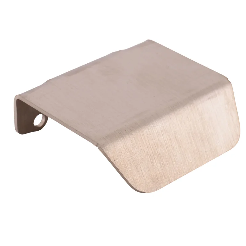 Protetor de eixo de armadura de chassi de aço inoxidável placa antiderrapante para MST CFX CMX RC Track Car Acessórios de atualização