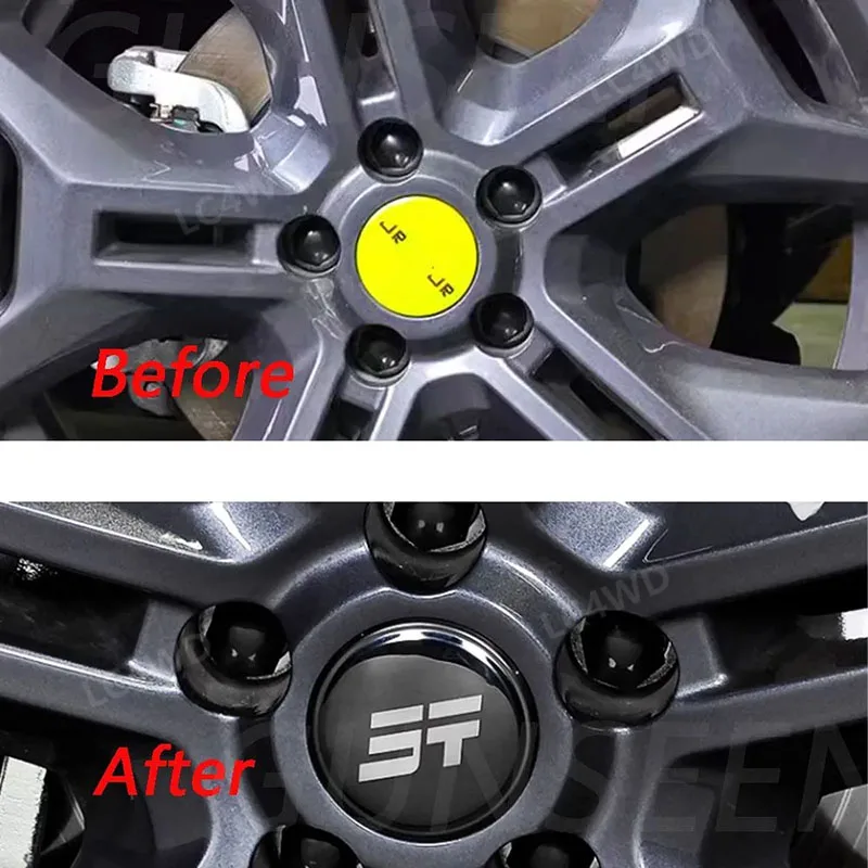 Off Road 4x4 Exterior Accessories  Car Wheel Hub Cover Sticker Decorative Tires Parts  For Chery Jetour Traveler T2 2023-2026