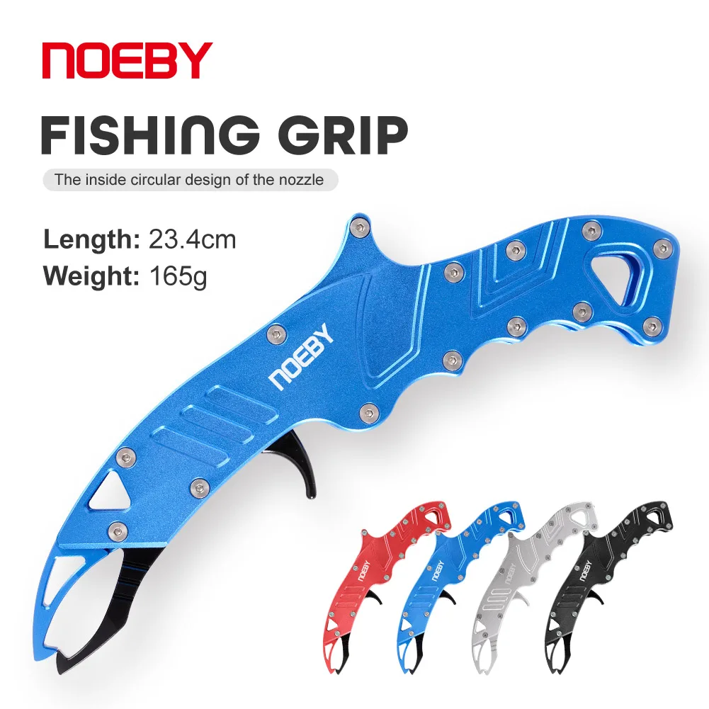 

NOEBY Fishing Gripper Fish Grip Multifunctional Controller Fishing Tool Max Drag 30kg Stainless Steel Saltwater Sea Fish Catcher