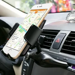 Car Phone Holder For Universal CD Slot Portable 360 degree Dash Phone Mount Stands For iPhone 14 15  For Samsung Xiaomi Bracket