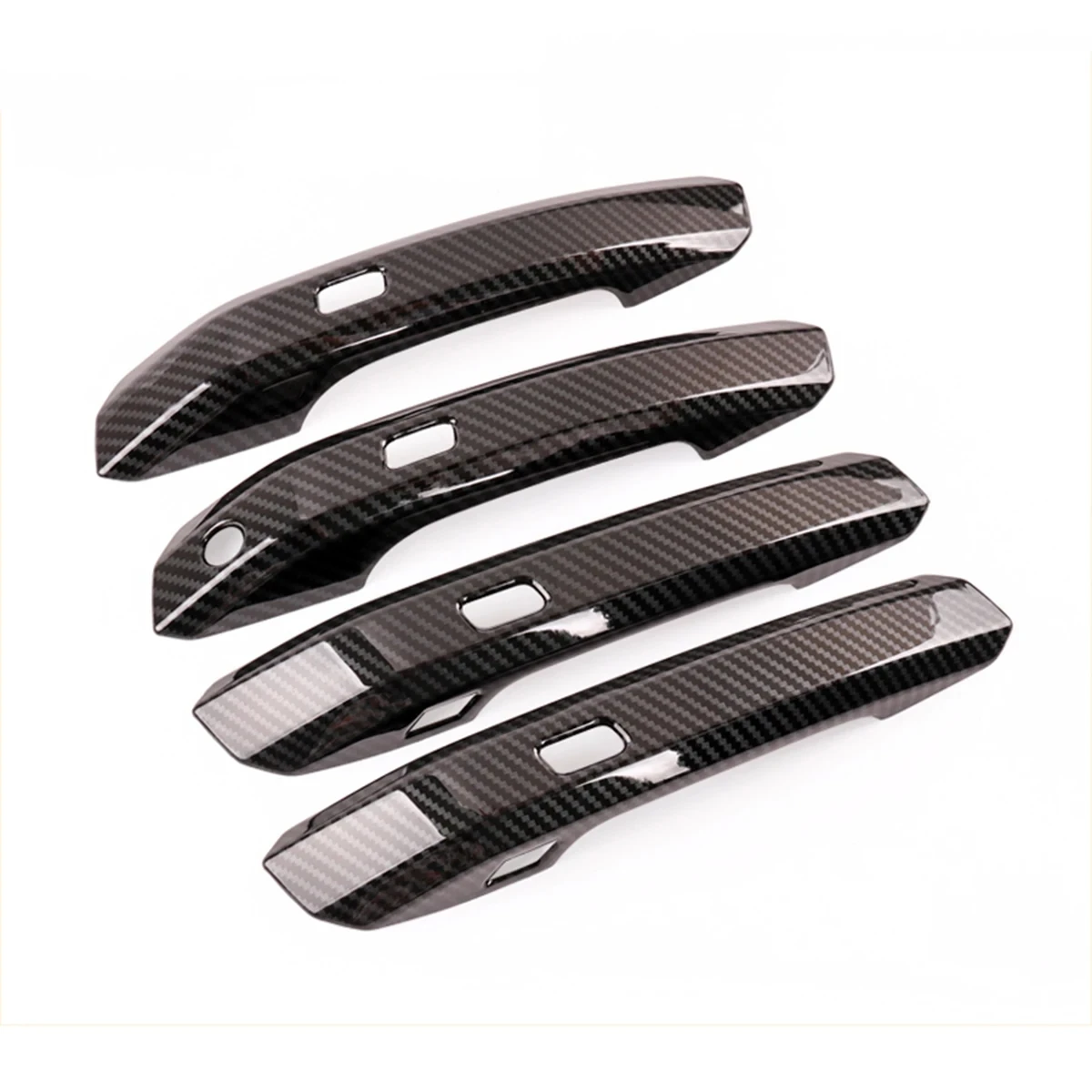 

4pcs Outer Door Handle Cover Trim Fit For Audi A4 B9 A5 2017 2018 2019