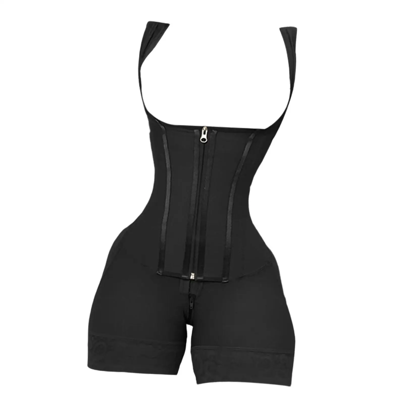 

Women's Shapewear Bodysuit Zippered Crotch Body Sculpting Suit for Offices Proms
