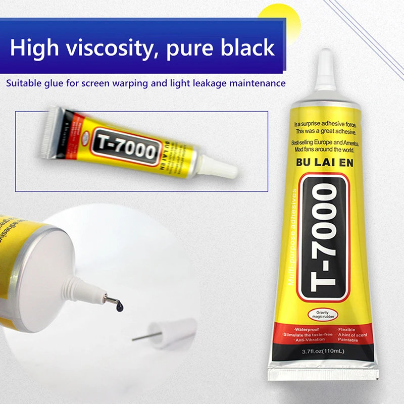 15/50/110ML T7000 Glue Adhesive For LCD Touch Screen Multi-purpose Super Glue Repair Phone DIY Rhinestone Stick Jewelry Crafts