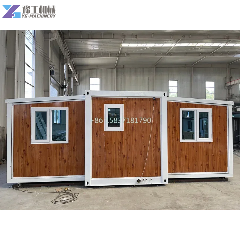 Container House Expandable Fabricated Folding Container House Foldable 2 3 Bedrooms Mobile Expandable Prefab Container House