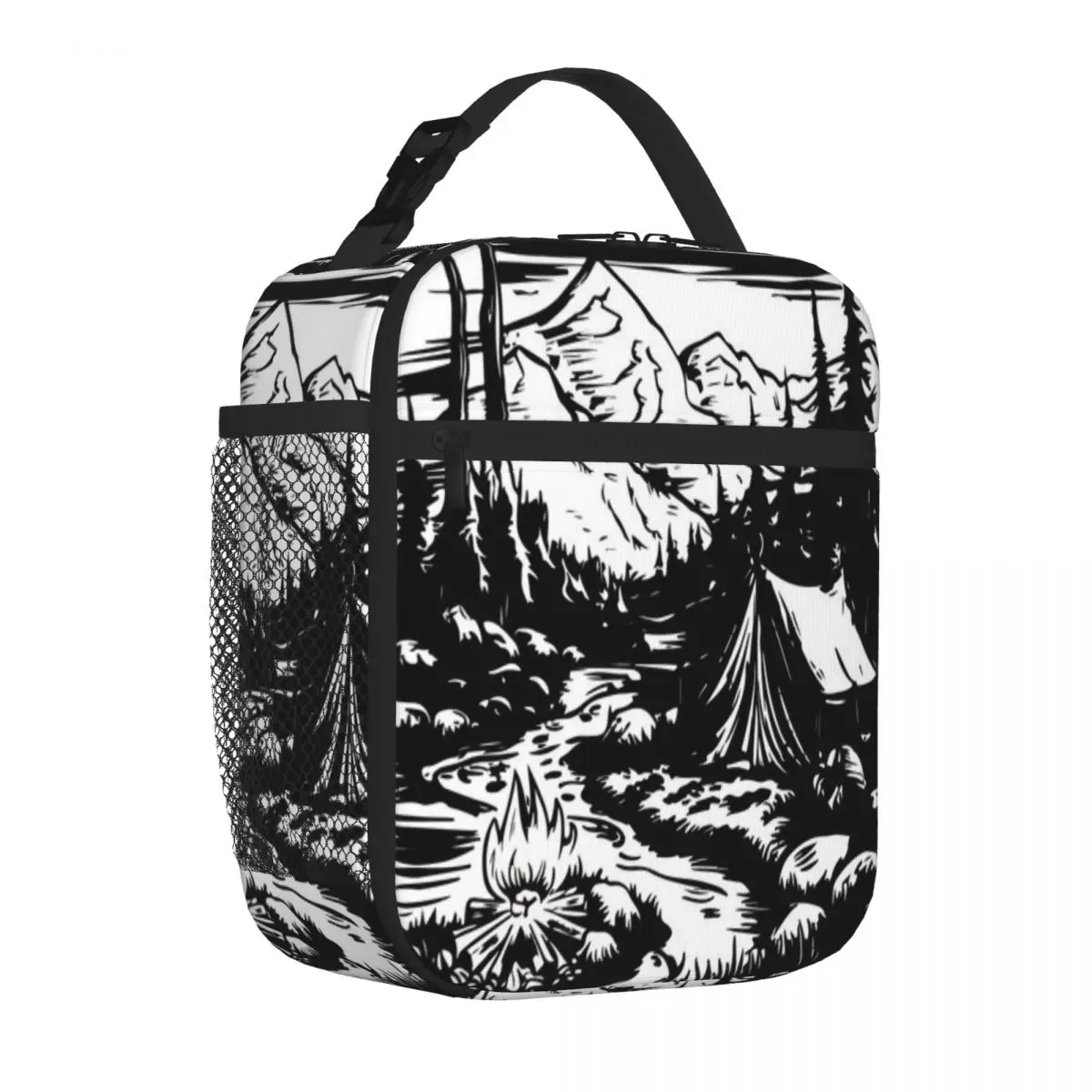 Hot Sale Outdoor Camping Travel Style Food Tote Bag Urban Commute Sports Lunch Bag