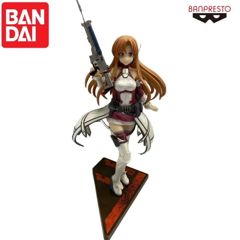 Bandai In Stock Original Banpresto Yuuki Asuna Doll Brand New Boxed Action Figure Animation Peripherals Anime Characters Garage