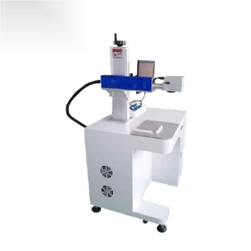 20W Stainless Steel Fiber Laser Marking Metal Nameplate Printer Small Engraving Coding Small Carving Machine Coding Machine