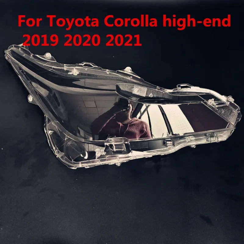 

HTTCY Для Toyota Corolla 2019 2020 2021, высококачественная крышка объектива передней фары автомобиля, сменный корпус лампы фары
