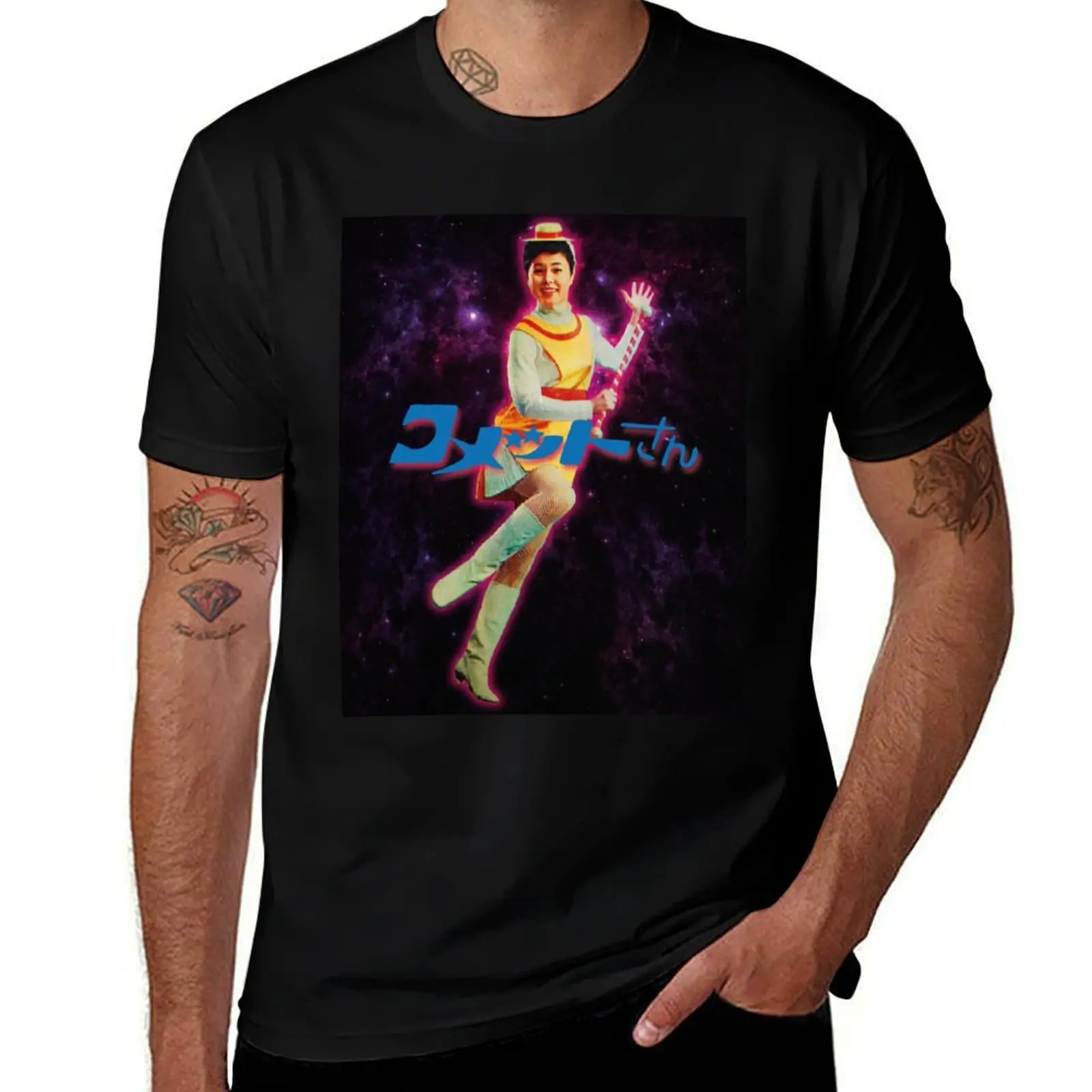 

Tribute to Kometto-san / Seorita Cometa Tributo T-Shirt oversized graphic tee customizeds street wear plus sizes mens t shirts