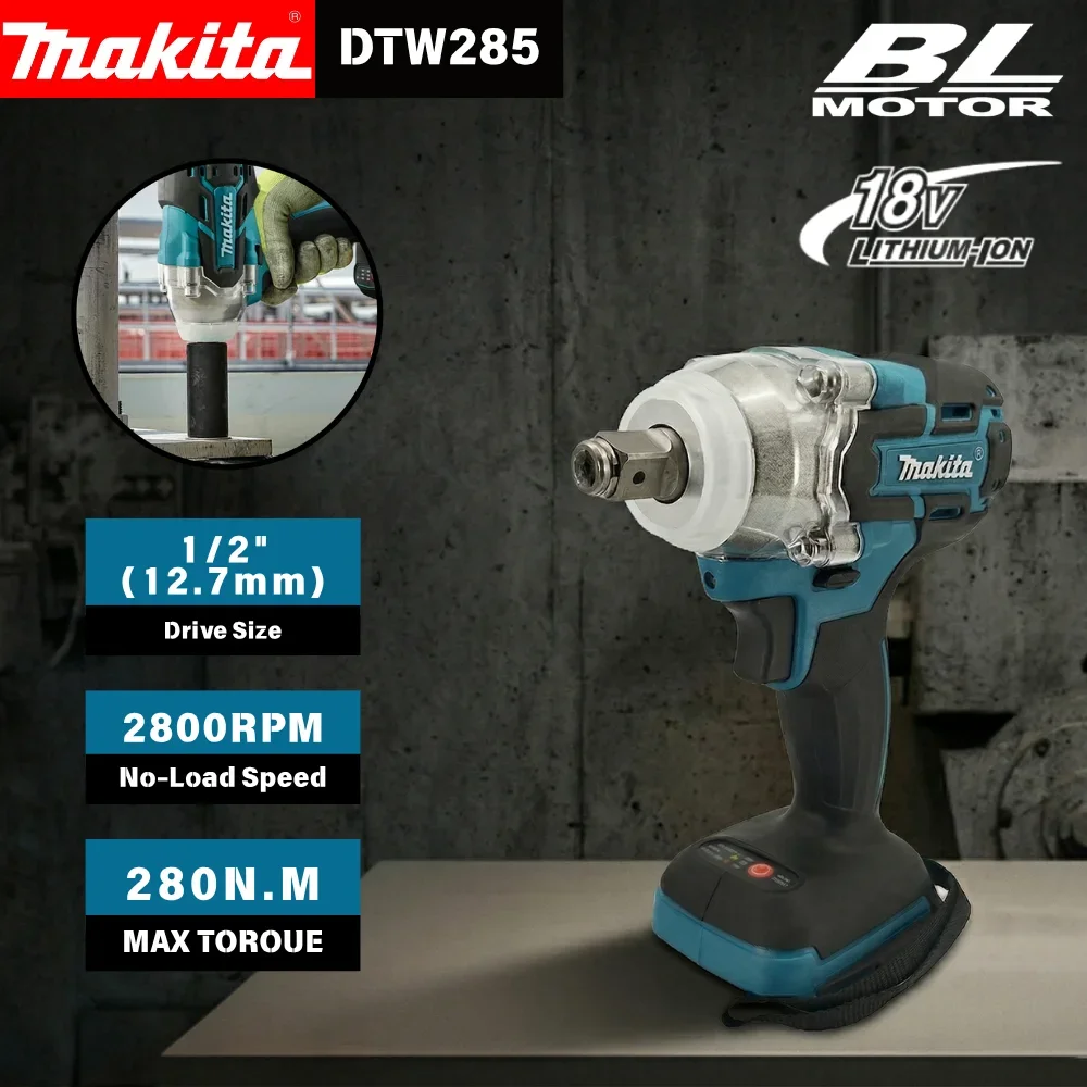llave-de-impacto-makita-dtw285-herramienta-electrica-inalambrica-sin-escobillas-recargable-para-bateria-makita-de-18v