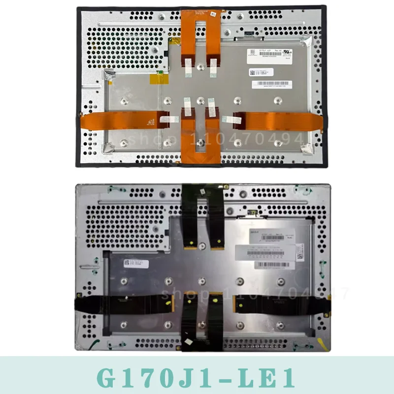 G170J1-LE1 17 Inch LCD Display With Touch Screen For T-esla Model S X 2012-2017 MCU1 Central Control Navigation Touch LCD Panel