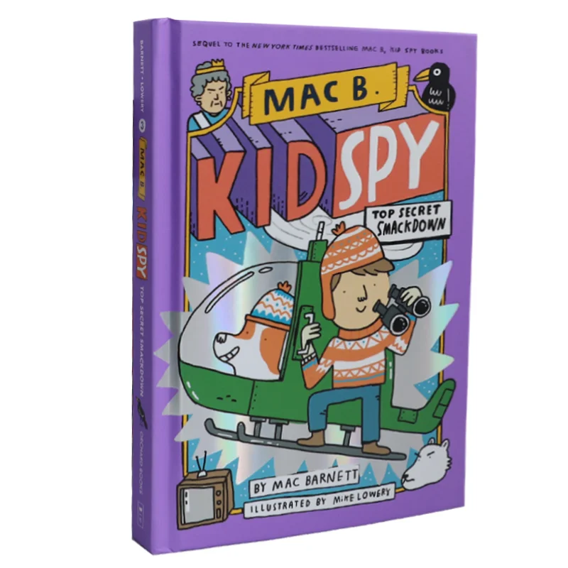 

Top Secret Smackdown Mac B Kid Spy 3 Mac Barnett SCHOLASTIC US 9781338143713 Book