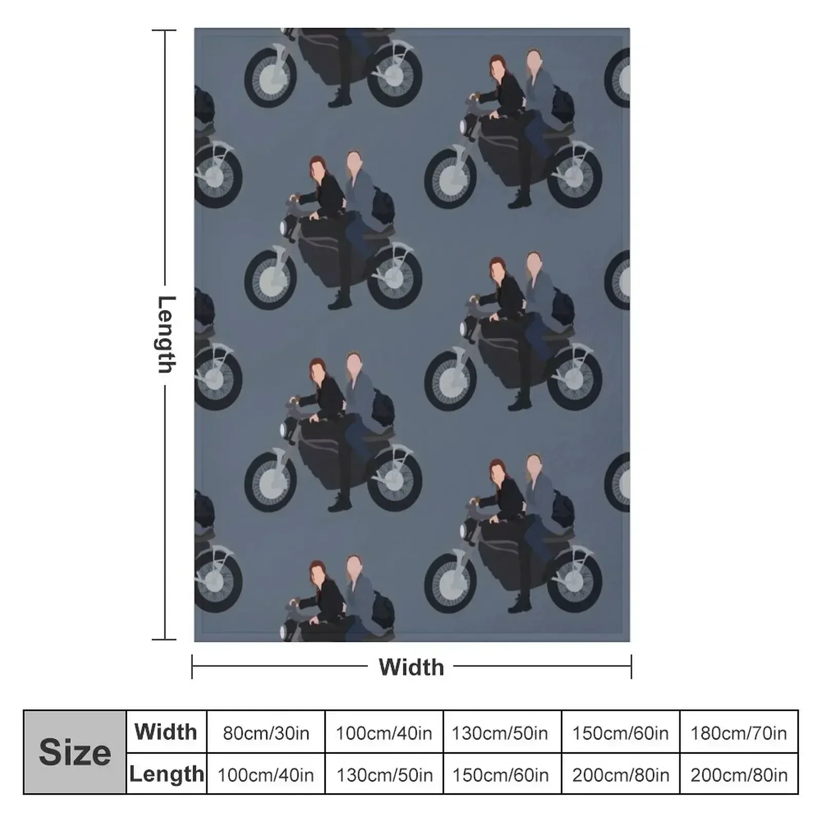 Motorcycle N & Y Throw Blanket christmas decoration Luxury Thin Blankets