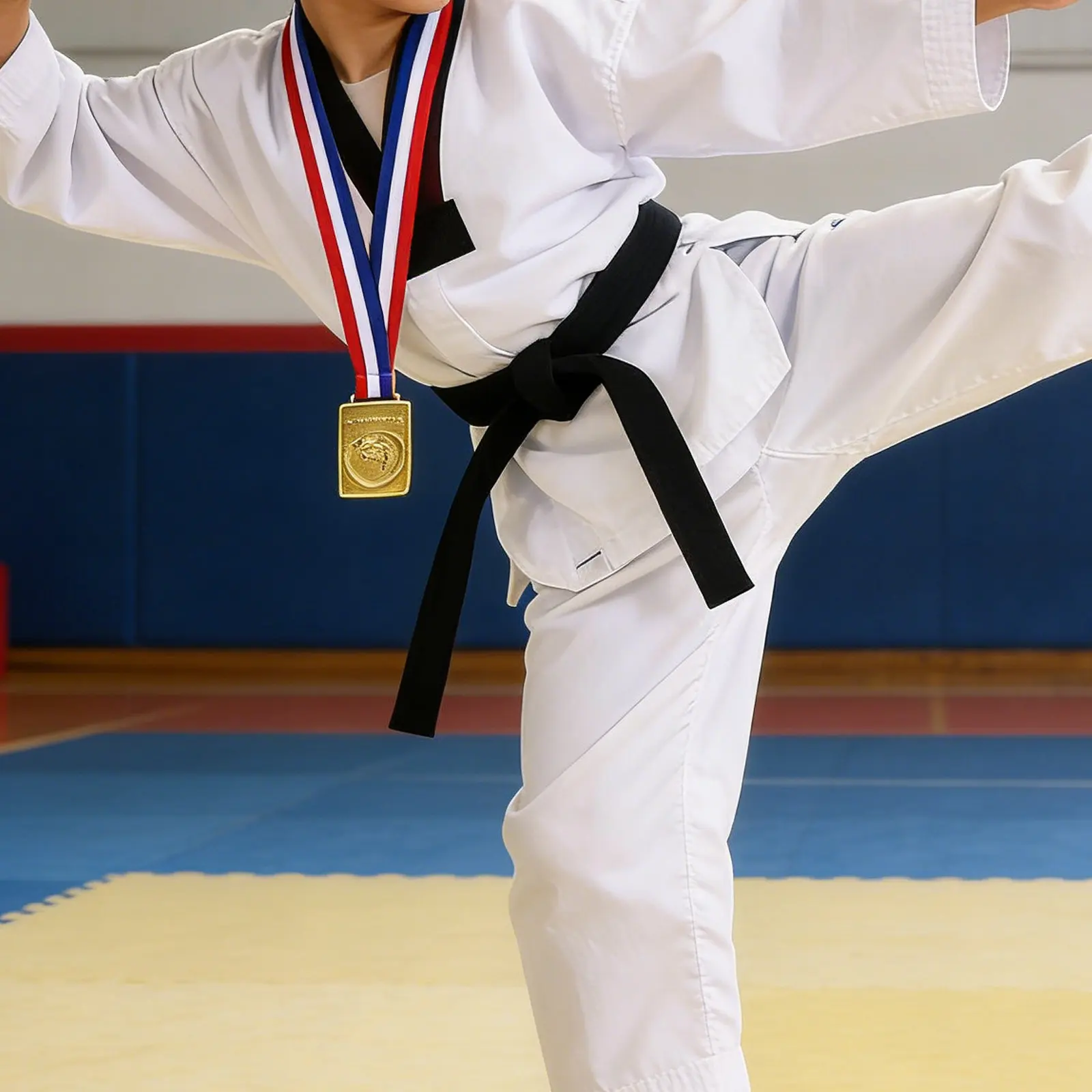 

Профессиональные футбольные наградные медали с золотым покрытием, прямоугольной формы, для победителей спортивных соревнований, с лентой на шею для гонок