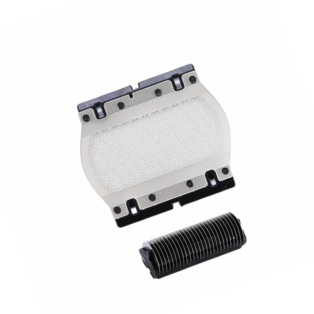 Electric Shaving Mesh Grid Screen, Folha e substituição do cortador, apto para Braun Series 110, 120, 130, 140, 150, 11B