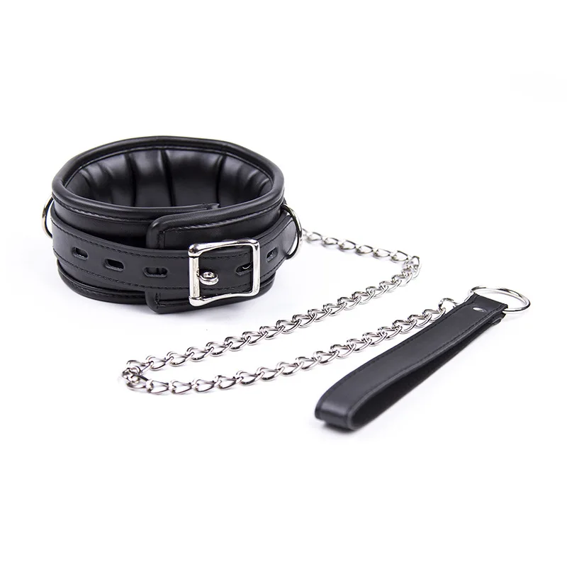 Bdsm Bondage Restraints Collar Adult Games Flogger Bondage Restraint Neck Cuffs Fetish Collar Erotic Sex Toys for Women Men