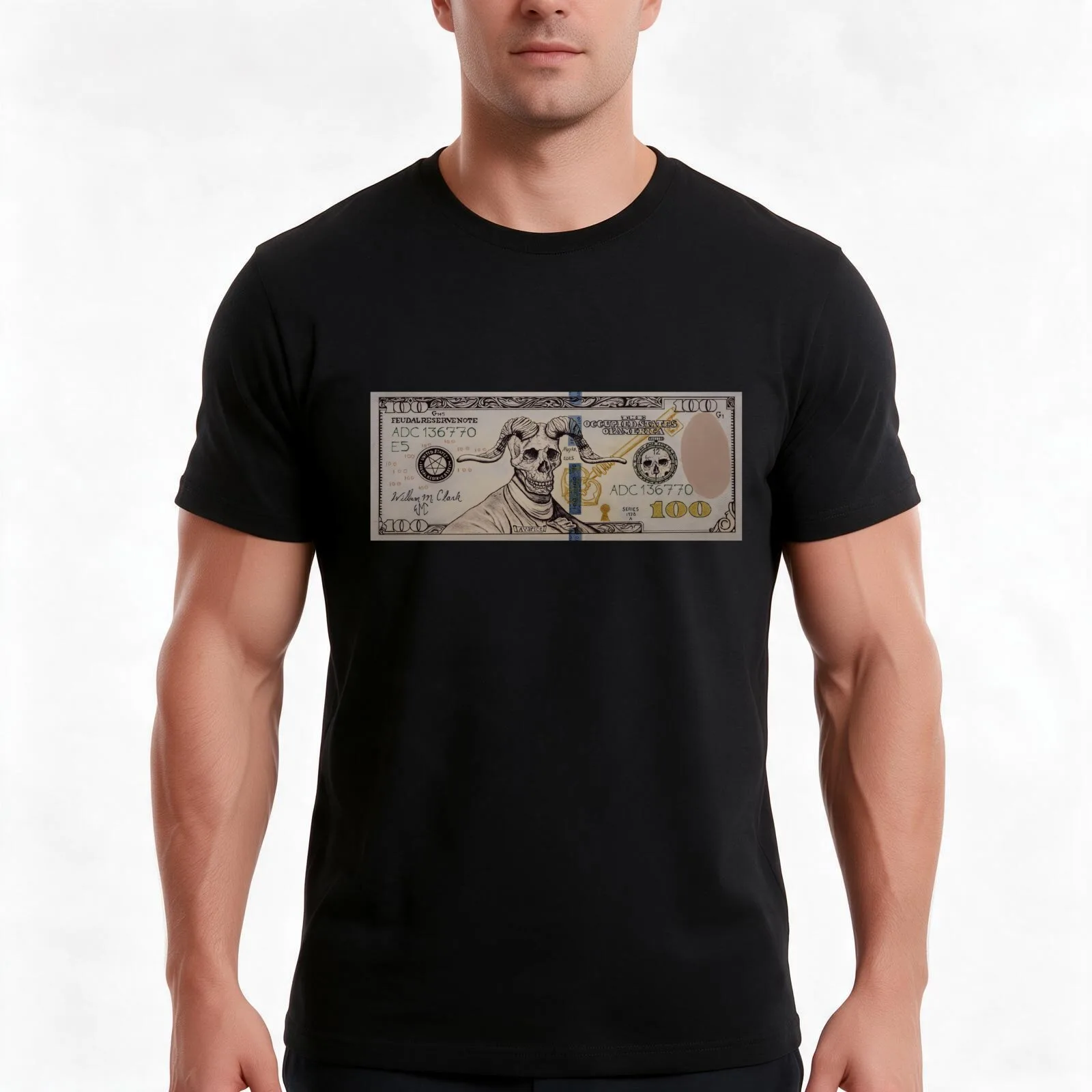 Money's influence T-Shirt Summer Casual Cotton Tee Oversized Streetwear Tops Vintage Graphic Print Loose Fit Short Sleeve