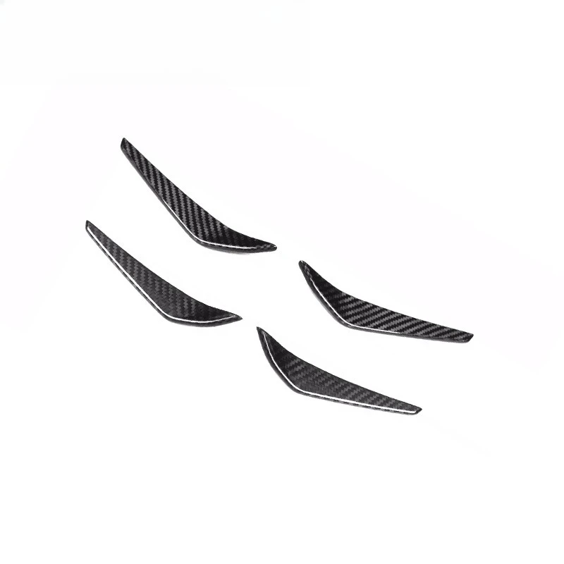 Carbon Fiber Front Bumper Spoiler Air Knife MP Air Knife Decoration
