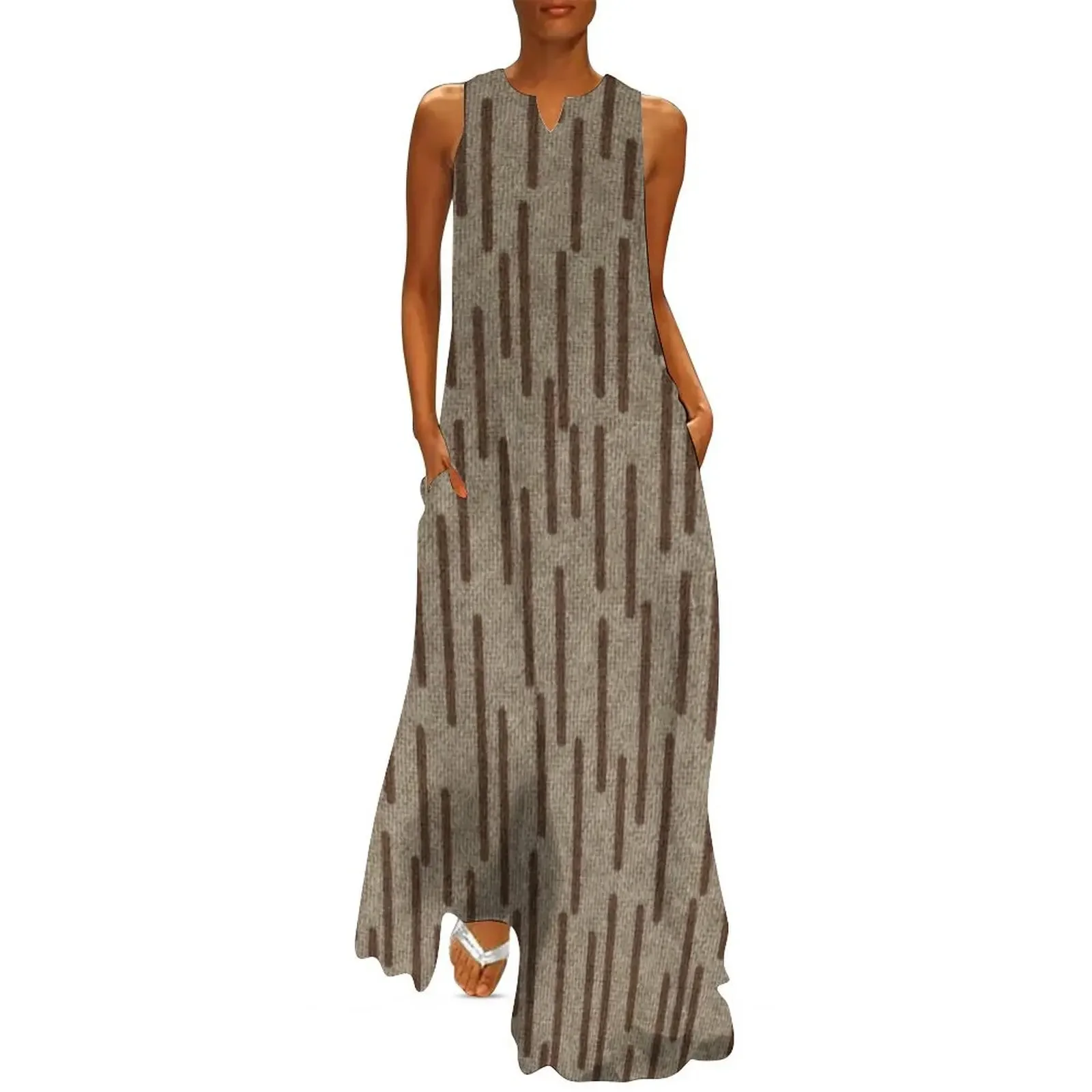 

Strichtarn (East German NVA) Long Dress luxury woman evening dress clothes long sleeve dress dresses for womens 2025